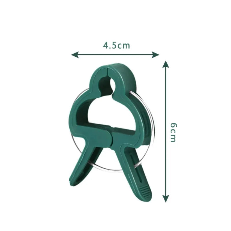20Pcs Plant Fixed Clips Reusable Garden Greenhouse Bracket for Fixed Plants Vine Flower Seedling Stem Suppor t Garden Supplies