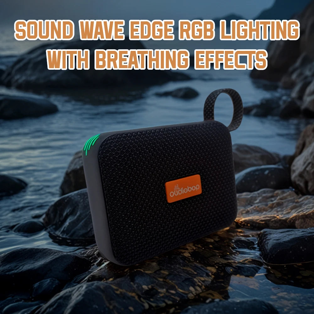 Portable Wireless Speaker Lossless Music Bluetooth 5.3 Lanyard Design Sensitive Buttons Bluetooth Speaker Home Outdoor Picnic