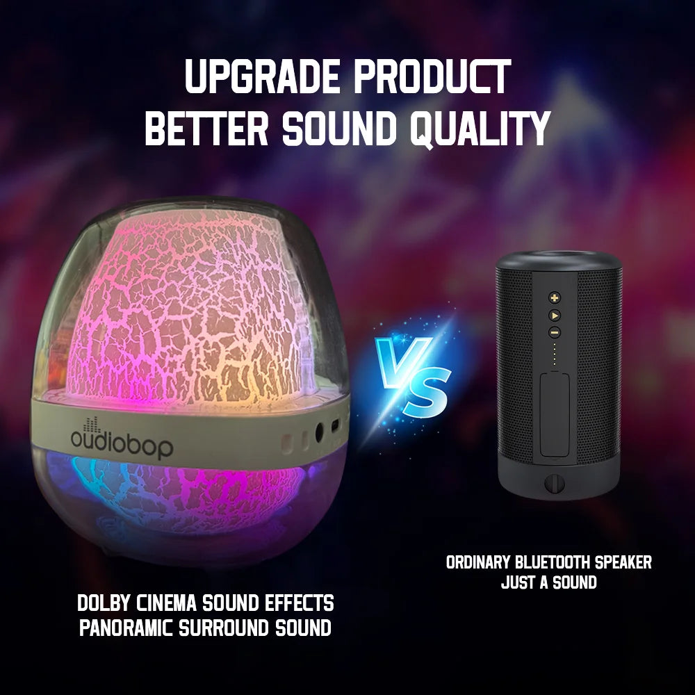 Wireless Speaker Surround Sound Heavy Bass High Ambient Light Bluetooth 5.0 Technology Portable Bluetooth Speaker Camping Party