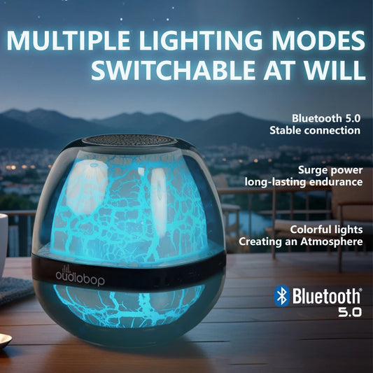 Wireless Speaker Surround Sound Heavy Bass High Ambient Light Bluetooth 5.0 Technology Portable Bluetooth Speaker Camping Party