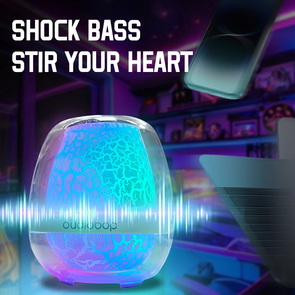 Wireless Speaker Surround Sound Heavy Bass High Ambient Light Bluetooth 5.0 Technology Portable Bluetooth Speaker Camping Party