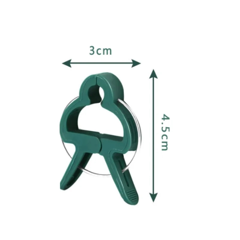 20Pcs Plant Fixed Clips Reusable Garden Greenhouse Bracket for Fixed Plants Vine Flower Seedling Stem Suppor t Garden Supplies