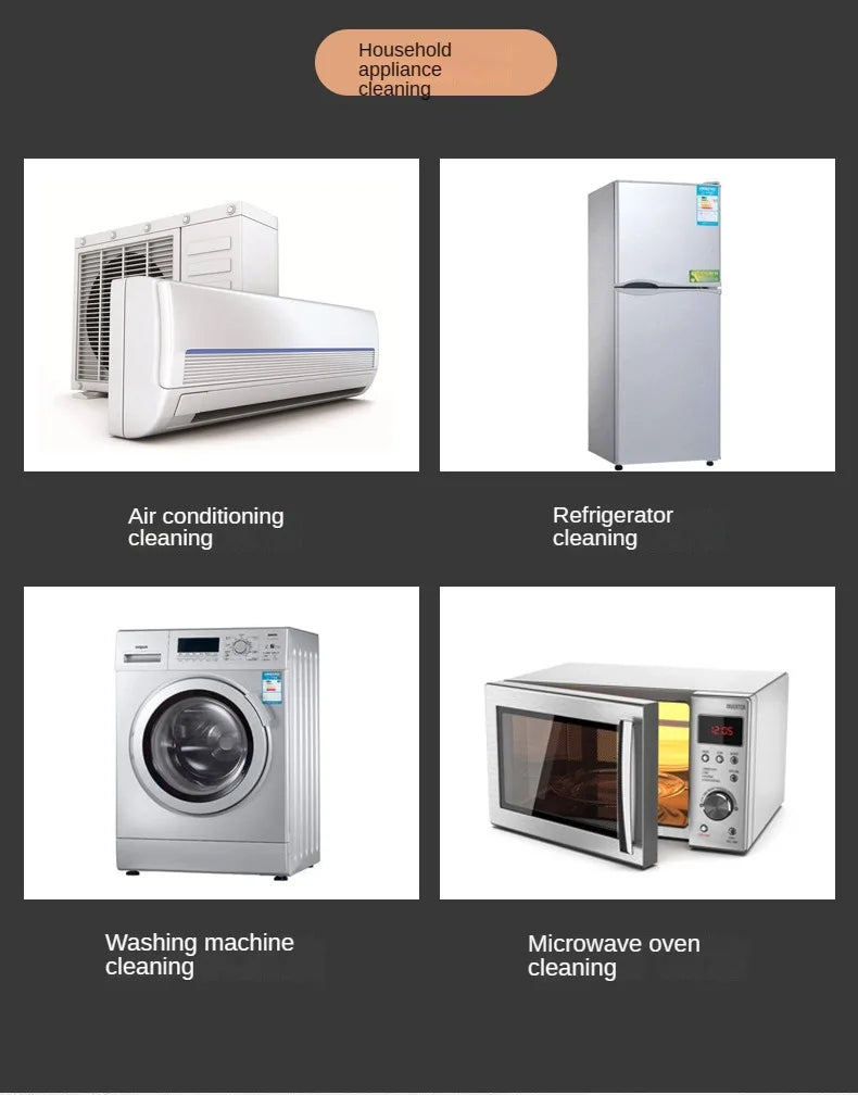 2500W Portable Steam Cleaner High Temperature Sterilization Pressure Jet Washer Machine for Home Car Kitchen Air Conditioner