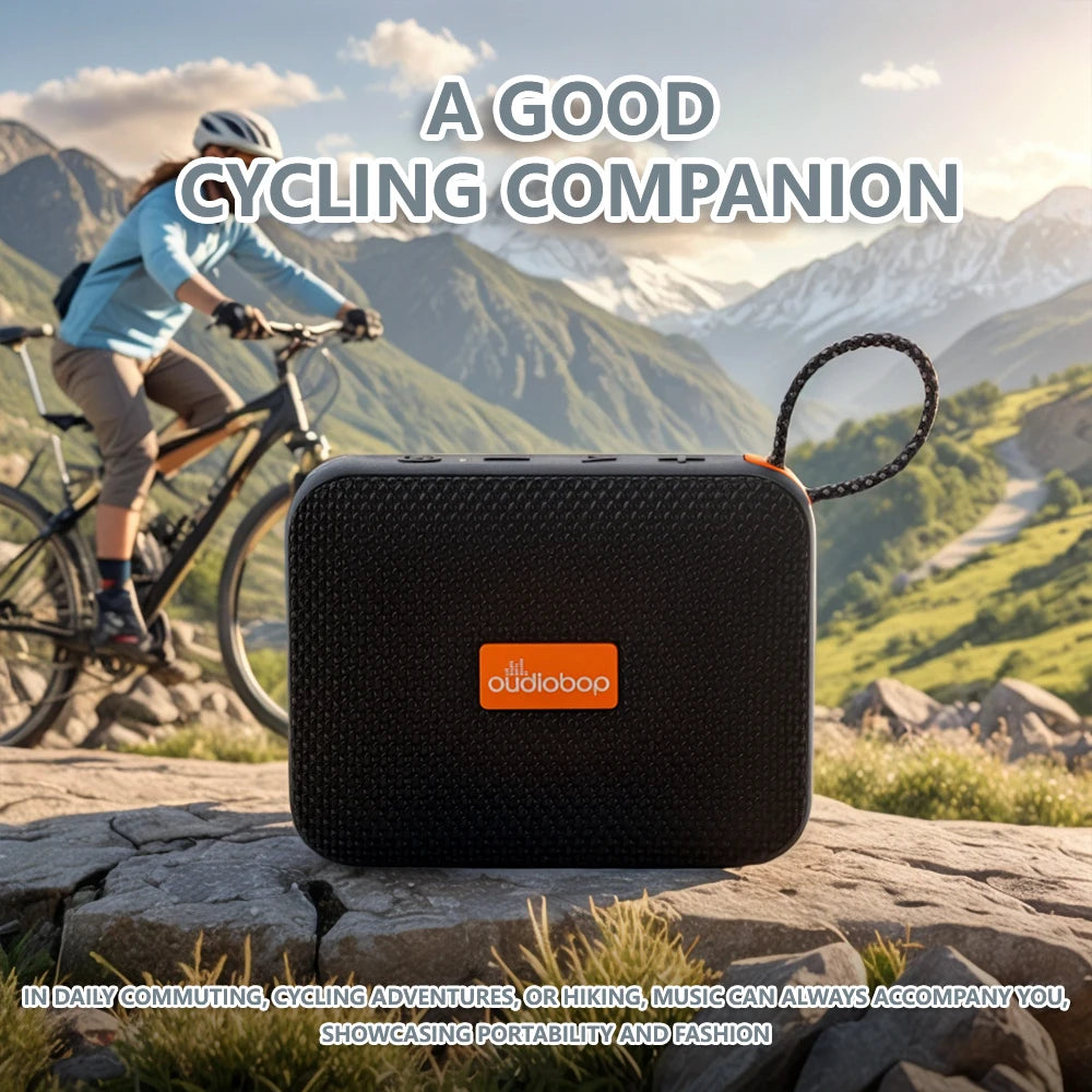 Portable Wireless Speaker Lossless Music Bluetooth 5.3 Lanyard Design Sensitive Buttons Bluetooth Speaker Home Outdoor Picnic